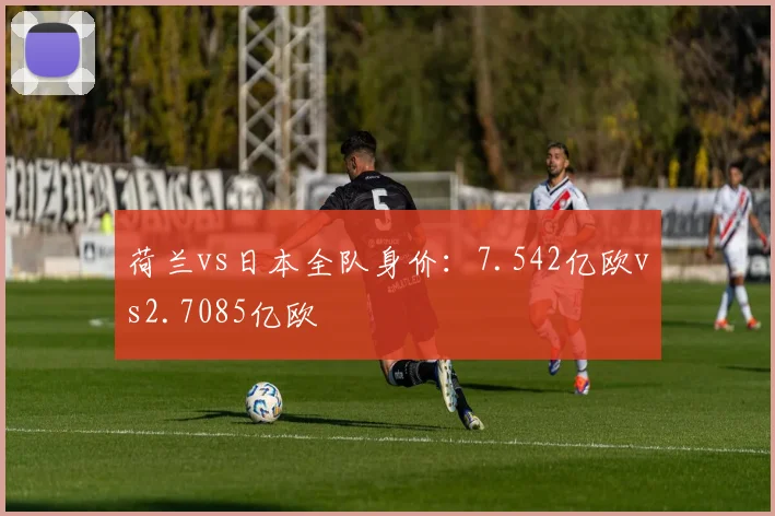 荷兰vs日本全队身价:7.542亿欧vs2.7085亿欧